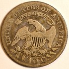 1827 Capped Bust Dime Pointed Top 1