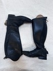 Dover Saddlery Boots Womens 8 M Black Leather Riding Sport Field Boots 139668