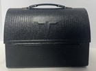 Vintage Thermos Black Metal Lunch Box     Pre-1970 Collectible Usa Made
