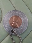 1949 Encased Wheat Penny Lincoln Cent Good Luck Keep Me And Never Go Broke