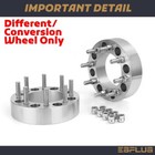  4  2  8x180 To 8x6 5 Wheel Spacers Adapters Fits Chevy Silverado Sierra 11-22