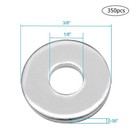 350 Pack Aluminum Pop Rivet Washers For 1 8  Diameter Rivets  Thickness
