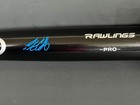 Pete Crow Armstrong Cubs Auto Signed Bat Beckett Rookie Black  