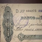 Banco De Londres Y Mexico Check draft Puebla 1914 D n  666275 8 47 Pesos