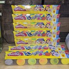 Play-doh Lot 42 Unopened Cans Assorted Colors Gold Silver Bulk Classroom Daycare