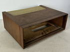 Fisher R-200 Wood Cabinet Cover Original 10 U W  Metal Grill