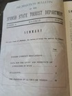 1949 Spain Bullfighting Informational Brochure Vintage Rare