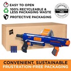 Nerf Rampage N-strike Elite Toy Blaster With 25 Dart Drum Slam Fire For Kids    
