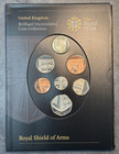 2008 Uk Emblems   Royal Shield Of Arms Complete 14 Coin Uncirculated Set