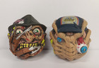 Used Lot Xenomorph  Facehugger  Freddy    Leatherface Kid Robot Madballs  read 