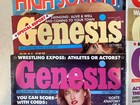 Vintage Lot Of 18 Genesis Magazines 1980s Mixed Issues Adult Collectible