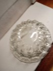 Vintage 7  Clear Forever Crystal Glass Cigar Cigarette Slot Ashtray W  Box