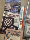 Vintage Quilting Pattern Books Lot Of 5 Quilt Making Seam Guide Sewing Crafts