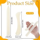 4 Pcs Bone Folder Paper Creaser Set  Folding Scoring Burnishing Crafting Scoring