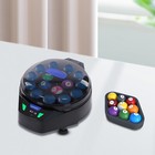 16balls Round Automatic Billiard Ball Polisher Electric Pool Ball Cleaner Black