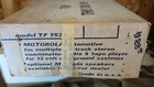 Vintage Motorola Auto Car Solid State 8-track Player Fm Stereo   Tf752s As-is
