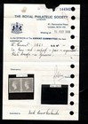 St Vincent  1p Extra Fine Plate Proof Pair Ungummed As Issued - Very Scarce