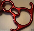 Fusion Kura Figure 8 Descender Aluminum 45kn  Or 10 000lb Black 