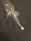 Roost Hand Blown Glass Dachshund Wiener Dog Decanter Bottle Cork Stopper 16 