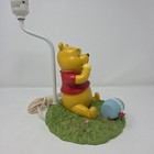 Vintage Disney Winnie The Pooh Spilled Hunny Pot Lamp With Shade - Rare Works