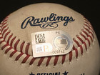 Max Meyer 44th Career Strikeout Game Used Baseball 2024 Rockies Marlins All Star