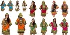 Dashiki Mens Shirt African Top Hippie Running Boho Tribal Womens Blouse 5 Pc Lot