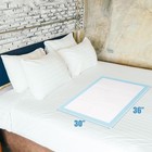 Disposable Adult Bed Pads Xxl Heavy Duty Super Absorbency Blue 30  X 36