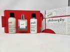 Philosophy Radiant Grace Eau De Parfum Body Emulsion Shower Gel Gift Set  72