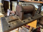 Antique Crystal Radio Wooden Base Copper Winding Early Radio