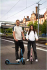Kickboard   Speed Deluxe Foldable Scooter For Teens   Adults   Riders Up To 220