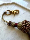 Tassel With Solid Brass Swivel Snap Clip Clasp