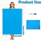 4ft X 2 8ft Extra Large Pool Liner Repair Patch  Exlarge Pool Liner Repair Patch