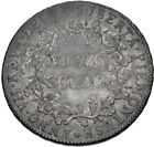 Italy  Piedmontese Republic  1798-1799  1799  yr  7  Ar Mezzo Scudo  36mm  