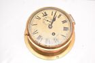 Antique Smiths Empire Ship Clock England Nautical Maritime Brass Works