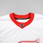 Detroit Red Wings Jersey Mens 52 White Adidas Fight Strap Nhl Hockey Climalite