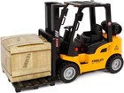 Forklift Pull-back 14 Cm Yellow black