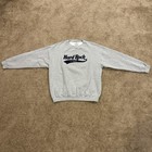 Hard Rock Cafe St  Thomas Light Gray Pullover Sweatshirt Crewneck Extra Large