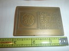 General Electric Mortgage Insurance Plaque Paper Weight