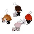 4 Pack Harry Potter Plush Bag Clip Harry Hermione Ron Dobby Clip On Backpack
