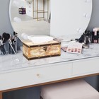 Wooden Box Tissue Cover Rectangle With Lid Vintage Holder Retro Pattern Rustic