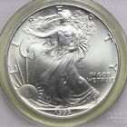 Pcgs Sample 1995 S  Pcgs Ogh Specimen  1234567 Silver Eagle Old Green Holder