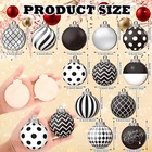 12x Christmas Tree Balls Baubles Xmas Tree Hanging Ornament Home Party Decor