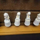 Very Unique 19 Piece Thimble Collection In Wood With Glass Front Case