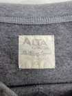 Alta Gracia New Jersey Crew Neck Sweatshirt Adult Size Medium Long Sleeve Gray