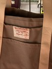 Vintage Wm  J  Mills   Co  Sailmakers Classic Ice Tote Bag Gray Canvas 18x14x8  
