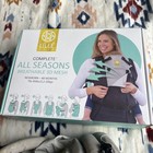 Lillebaby Complete Baby Carrier All Seasons In Stone 100  Cotton 3d Mesh