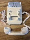 Western Electric Bell System White 2500 Push Button Phone - Untested