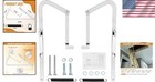 Upgrade Your Attic With 55-1 Hinge Arms For Werner Ladders - Corrosion Resistant