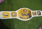 New Dallas Cowboy Superbowl Nfl Championship Belt Brass Plate 2mm Replica