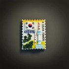 South Korea Seoul N Seoul Tower Resin Refrigerator Magnet Travel Souvenirs Craft